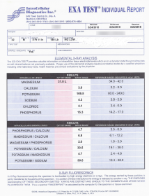 How do we test our body Magnesium level?